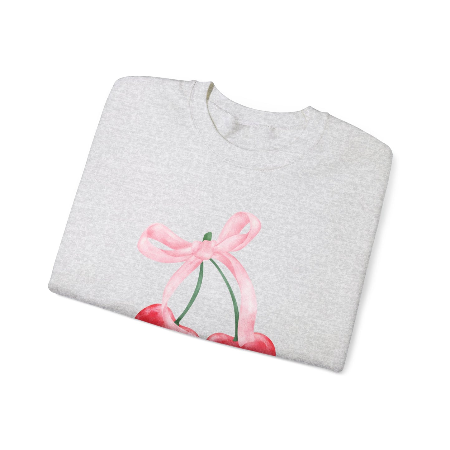 Cherry Bow Coquette Sweatshirt