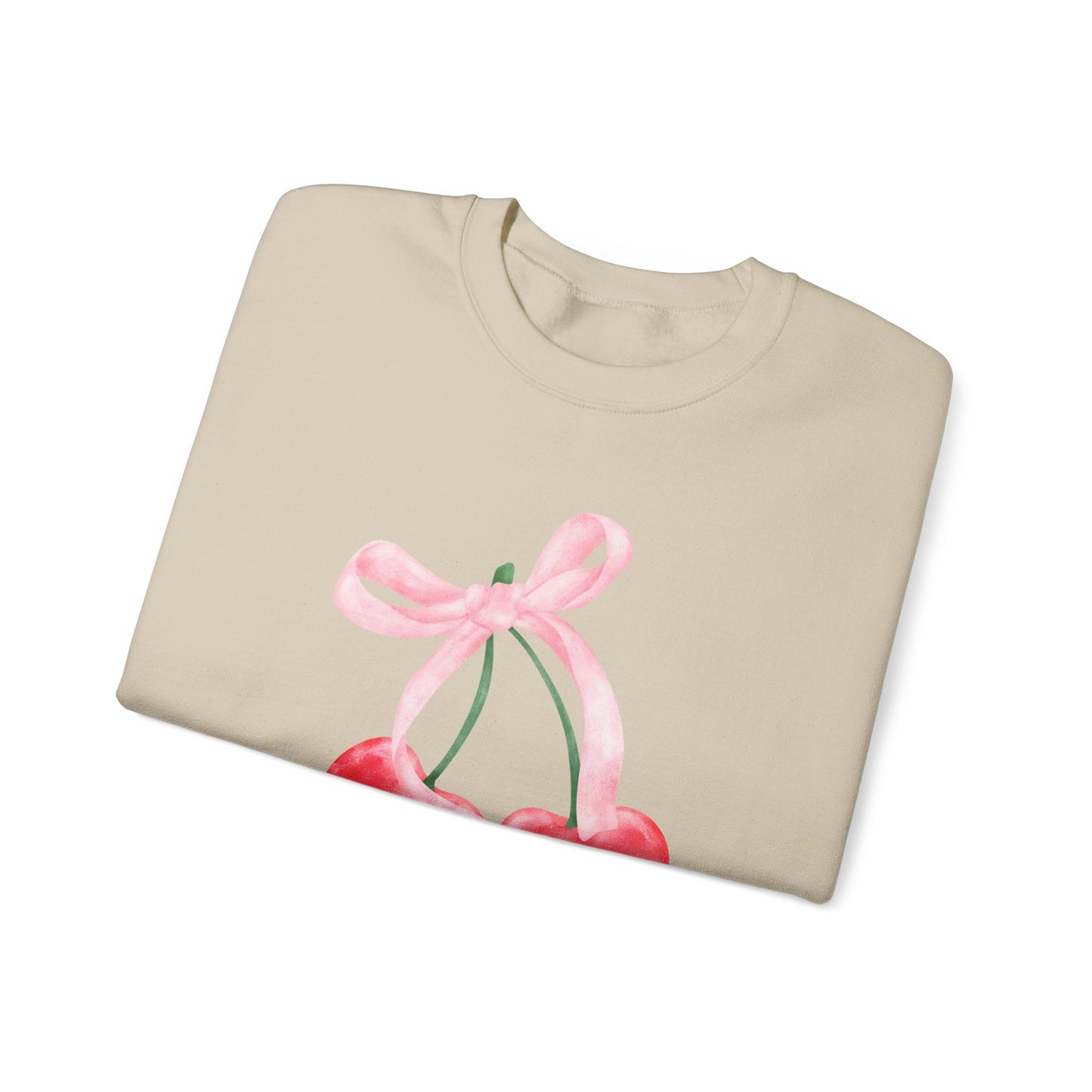 Cherry Bow Coquette Sweatshirt