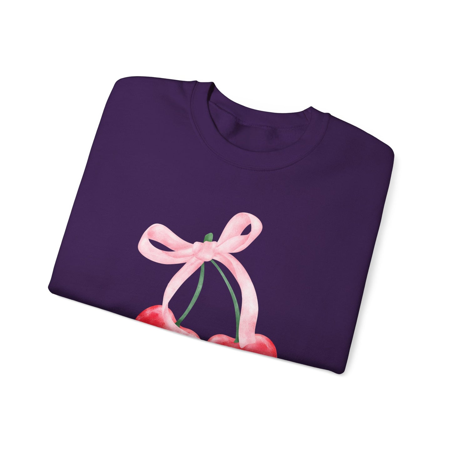 Cherry Bow Coquette Sweatshirt