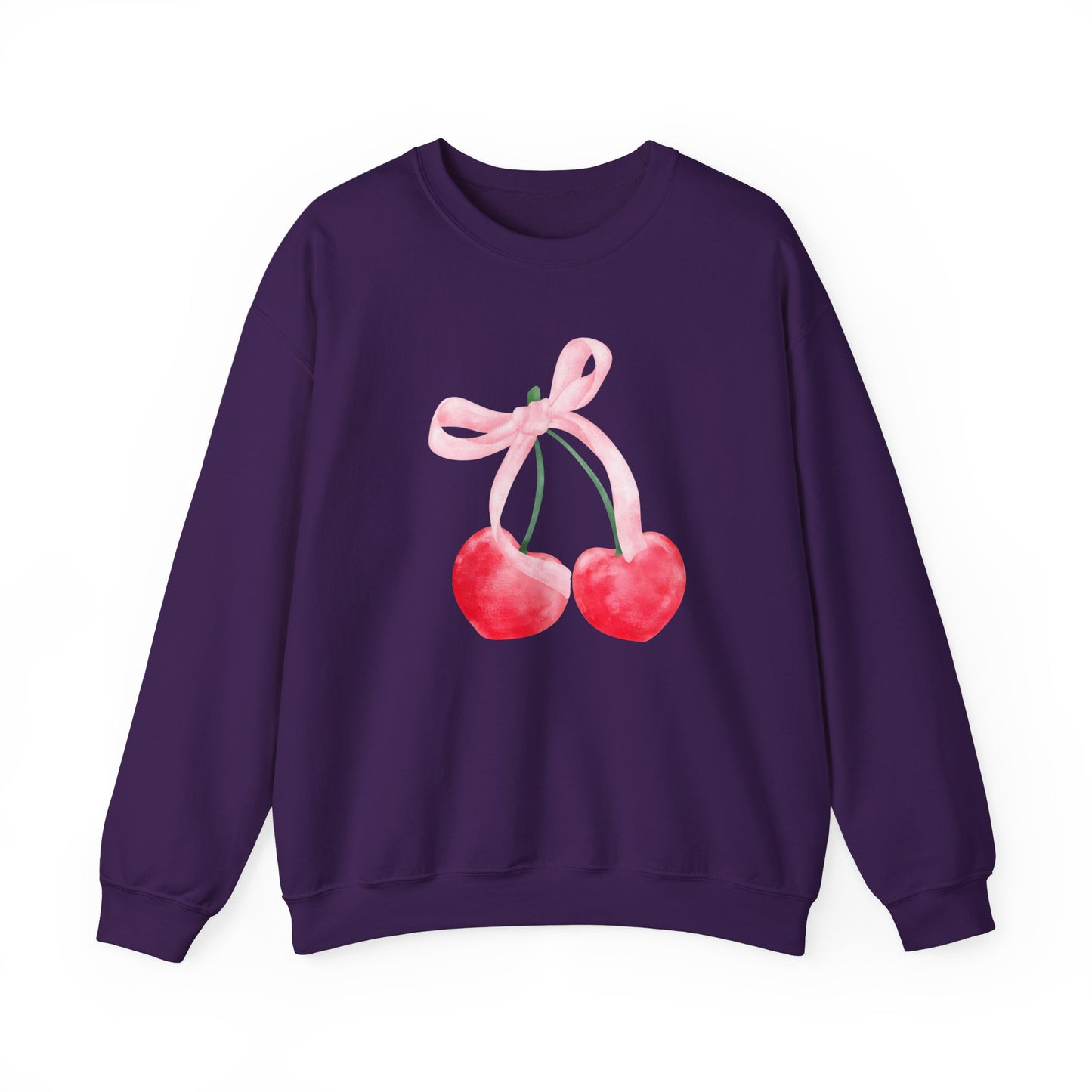 Cherry Bow Coquette Sweatshirt