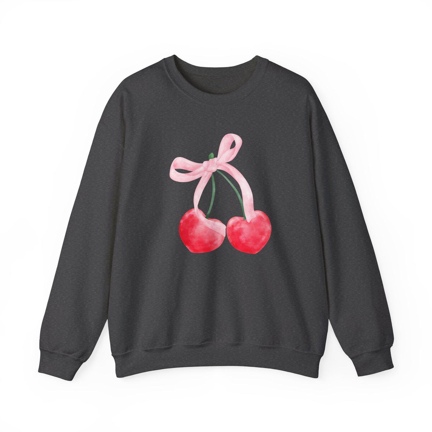 Cherry Bow Coquette Sweatshirt