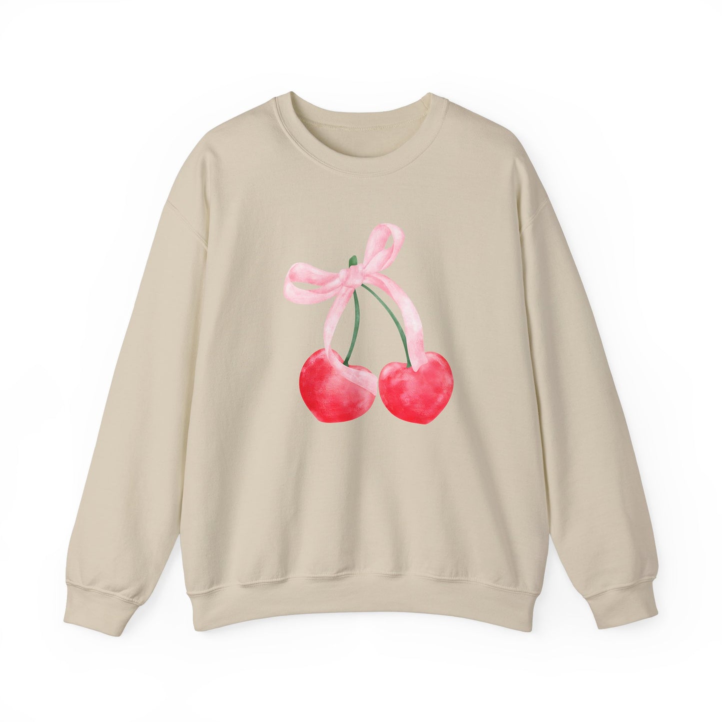 Cherry Bow Coquette Sweatshirt