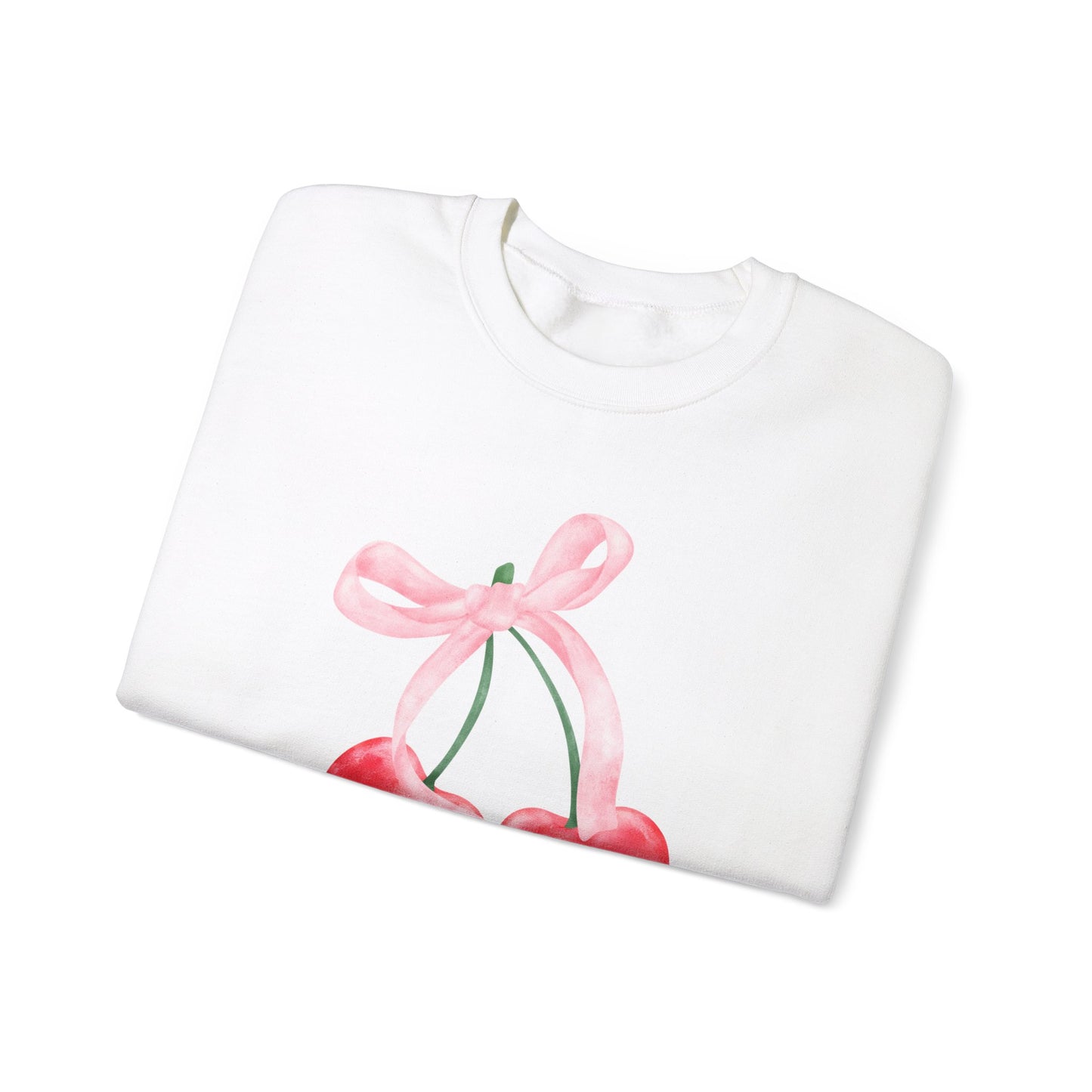 Cherry Bow Coquette Sweatshirt