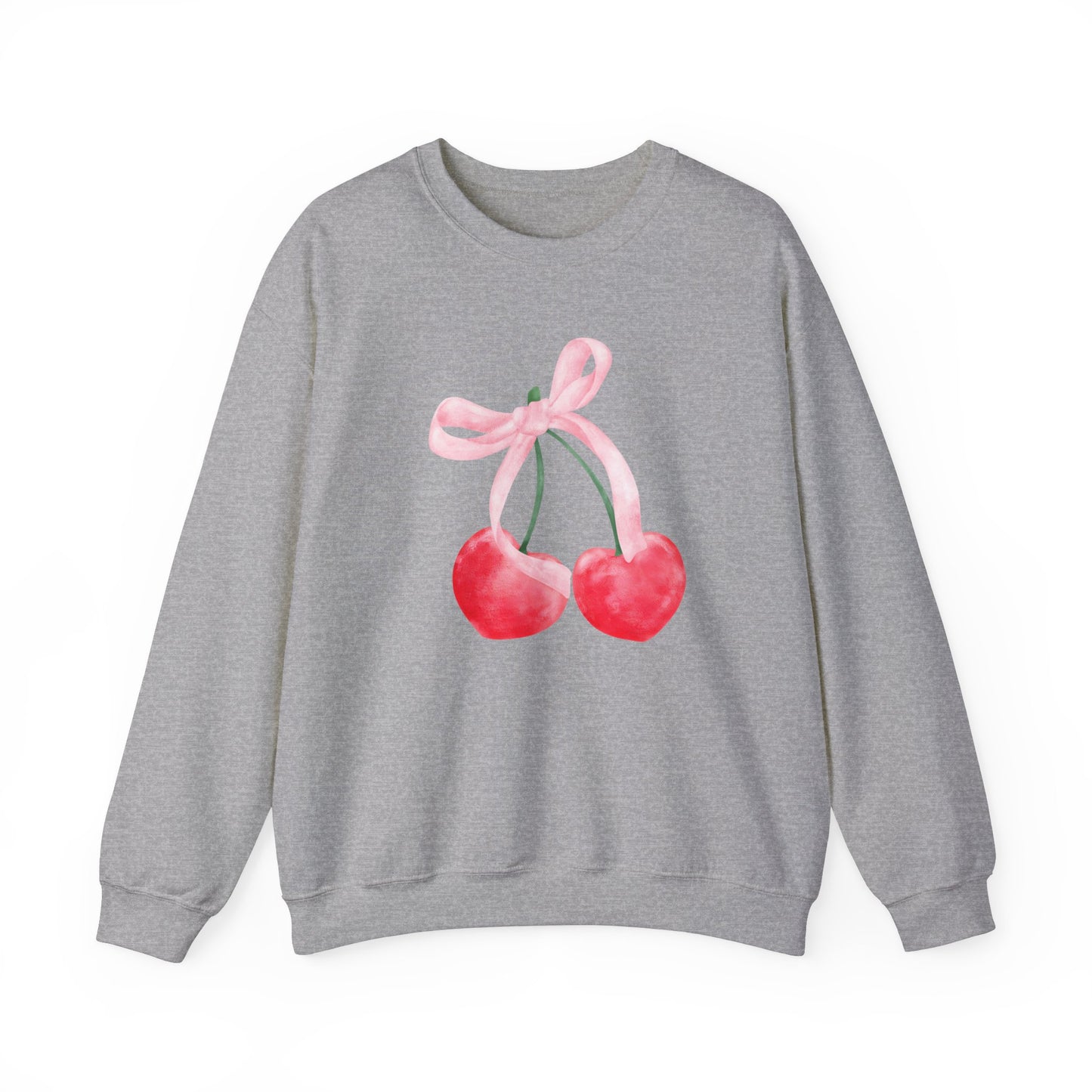 Cherry Bow Coquette Sweatshirt