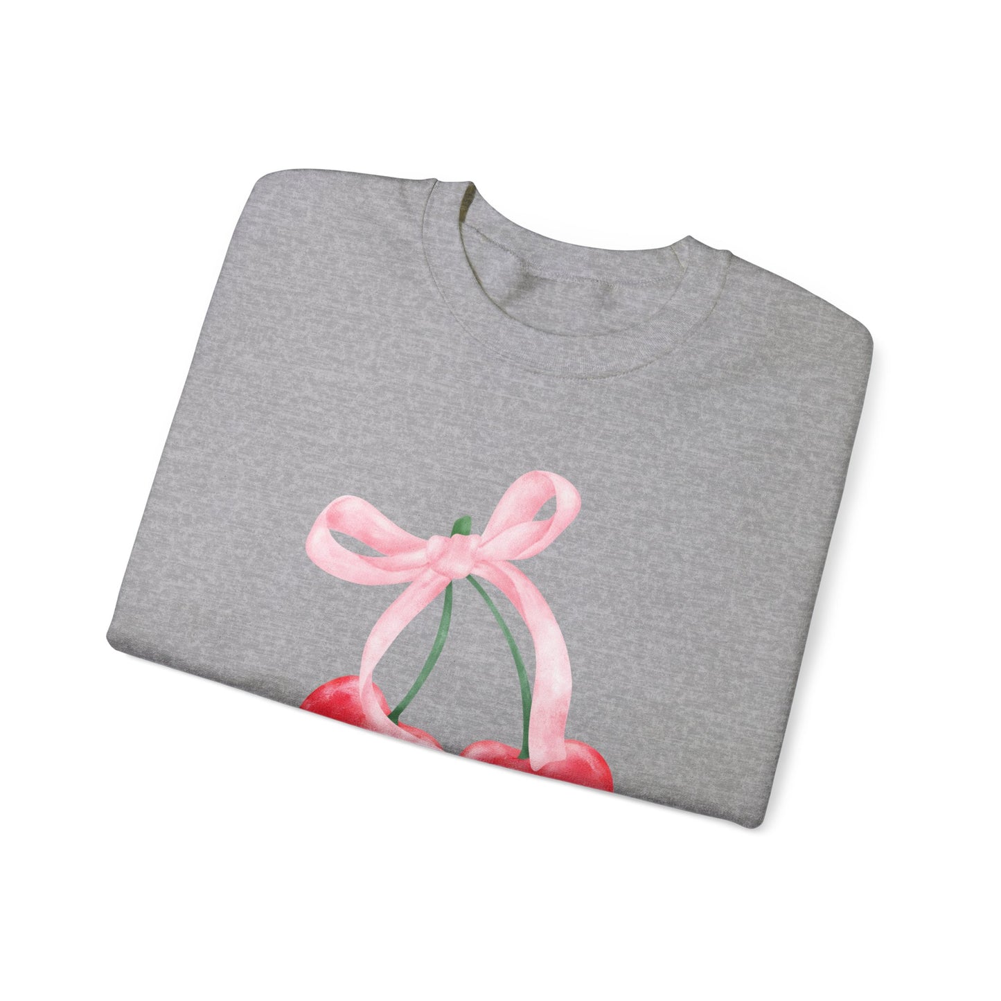 Cherry Bow Coquette Sweatshirt